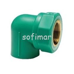 CODO 90° PPR CON ROSCA HEMBRA PN25 - Imagen 1