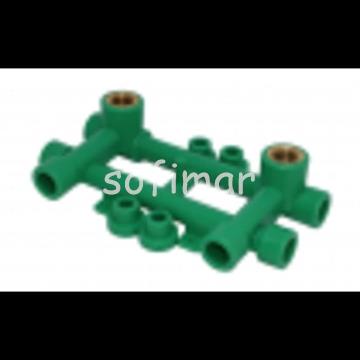 COLECTOR PPR PARA BAÑERA MULTIPLE - Imagen 1