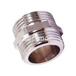 Contrarrosca Macho Macho Cromado - Imagen 1