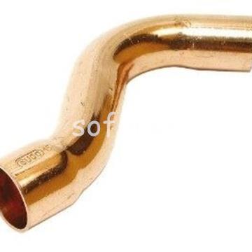 Curva REF.86CU Desviación Macho Hembra Cobre Liso Sudo - Imagen 1