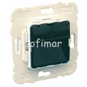 Doble cargador USB con salidas a 20º tipo A - Imagen 1