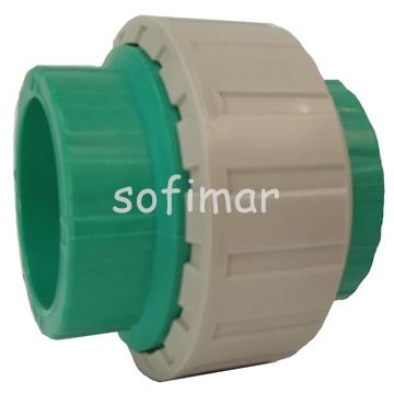 ENLACE DE 3 PIEZAS PPR PN10 - Imagen 1