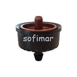 Gotero 8 L/H Rojo Salida Cónica - Imagen 1