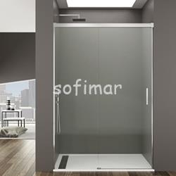 Mampara Basic Frontal 1 fijo + 1 corredera - Imagen 1