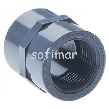 Manguito Mixto Hembra Roscar Pegar PVC - Imagen 1