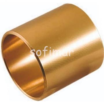 Manguito REF. 270 CU Pasante Cobre Liso Sudo - Imagen 1