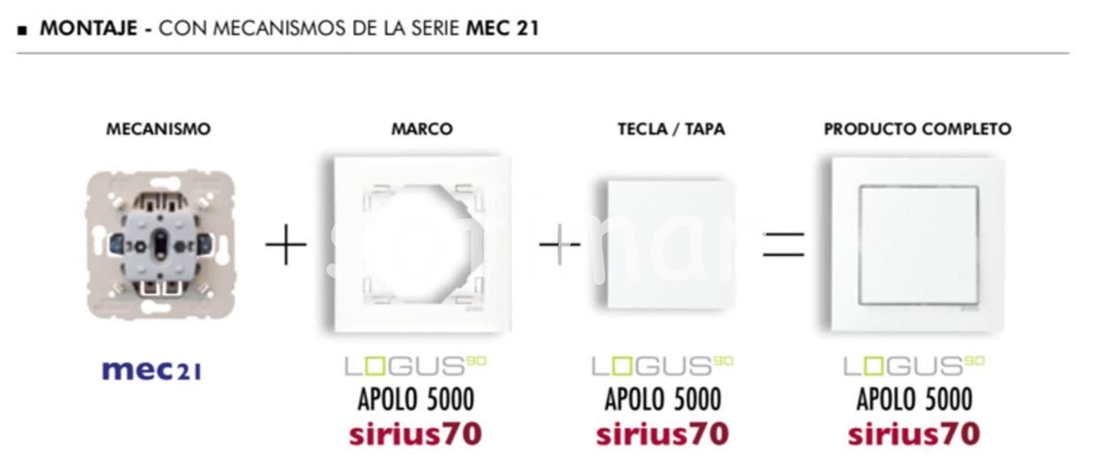 Marco Simple Base Logus 90 - Imagen 4