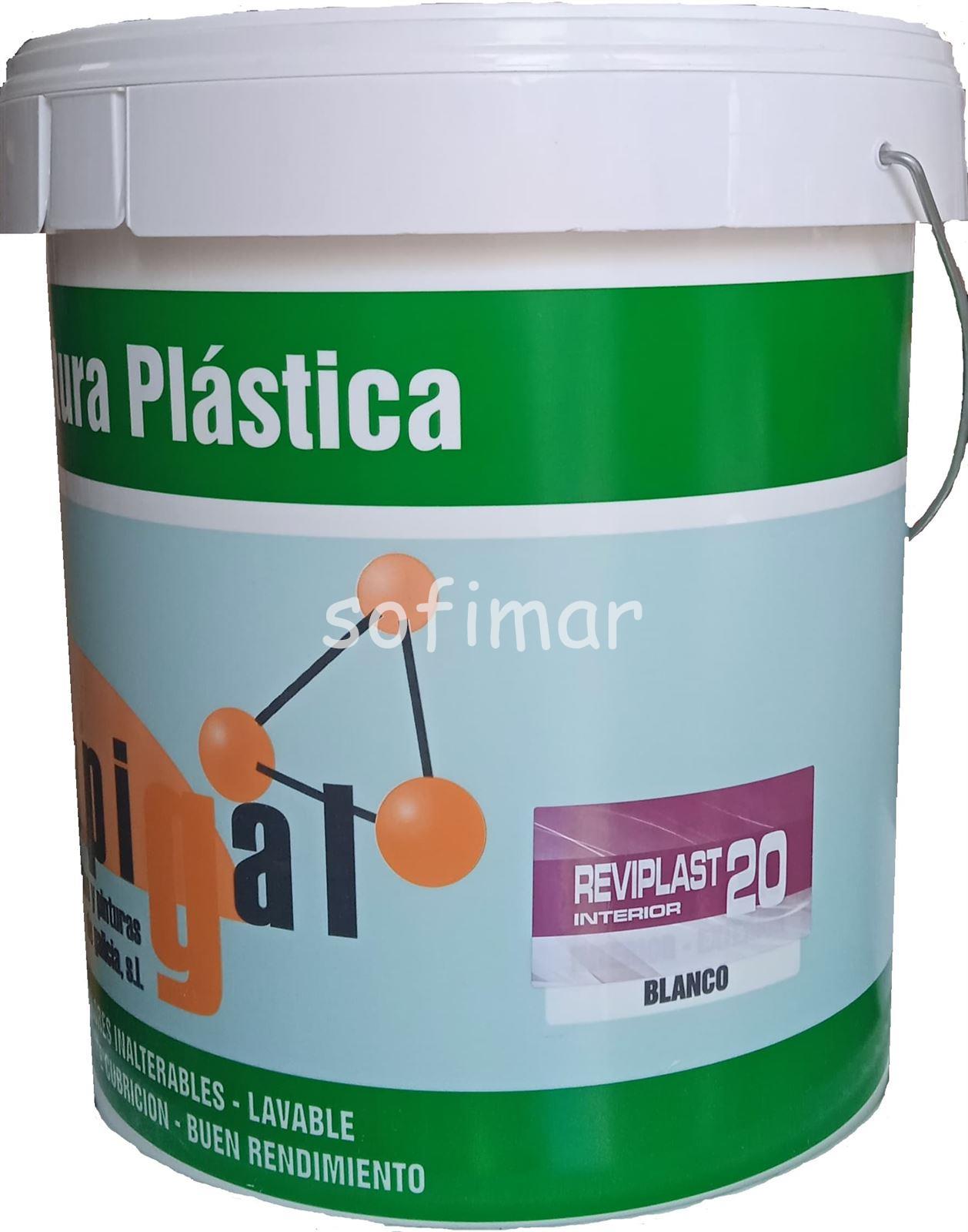 Pintura Plástica Repigal REVIPLAST 20 Interior - Imagen 1