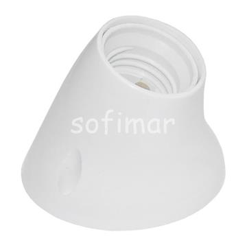 Portalámparas E-27 Zócalo Curvo - Imagen 1