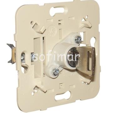 Pulsador con llave 10A - 250V - Imagen 1