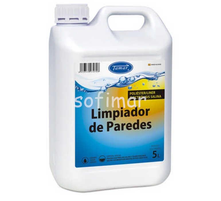 Tamar Limpiador de Paredes Especial Poliester/Liner y Electrólisis Salina, 5L - Imagen 1