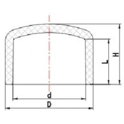 Tapón final Pegar PVC - Imagen 2
