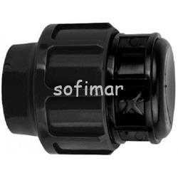Tapón Final PP para PE Negro - Imagen 1