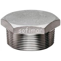 Tapón Macho Inox 316 ISO 4144 - Imagen 1