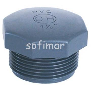 Tapón Macho PVC - Imagen 1