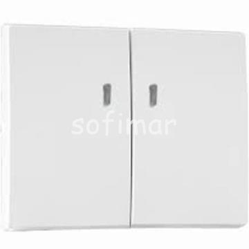 Tecla para mecanismo Doble Función luminoso Logus 90 - Imagen 1