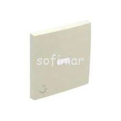 Tecla para mecanismo luminoso o con piloto de señalización con símbolo de luz Logus 90 - Imagen 2