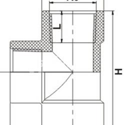 Tes Hembra Roscar Roscar PVC - Imagen 2