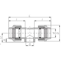 Tes Rosca Hembra PP para PE Negro - Imagen 2