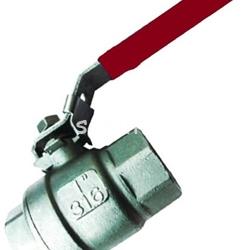 Válvula Esfera Hembra Hembra Todo INOX 316 - Imagen 2